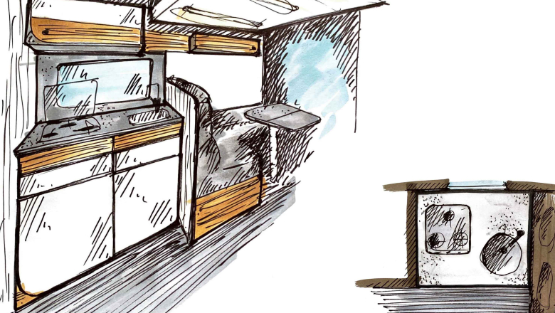 Development of complete furnishing projects and proposals for new layouts