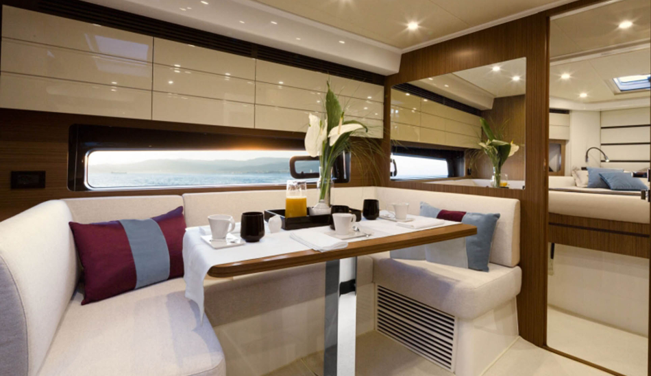 Making furnishings for yachts